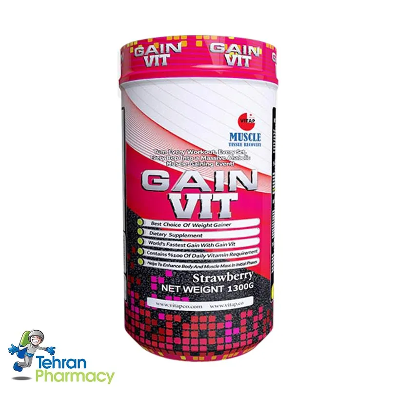 گین ویت ویتاپی 1300 گرمی توت فرنگی– VITAP GAIN VIT